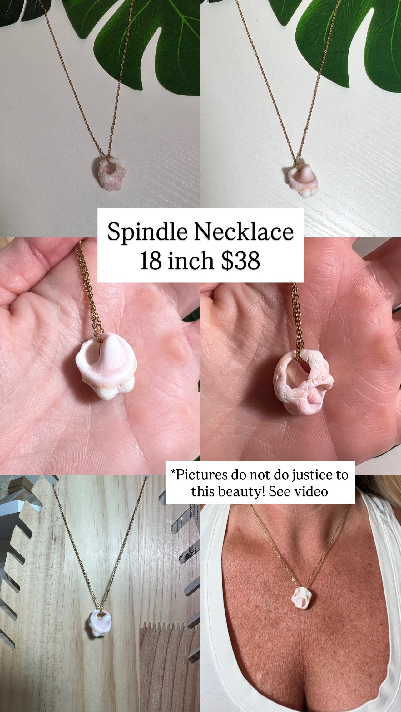 Hawaiian Spindle Necklace