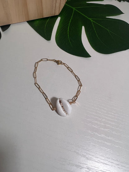 Money Cowry Bracelet - Adjustable