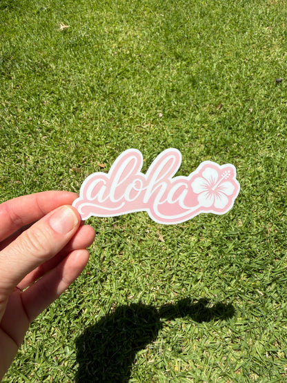 Aloha Sticker