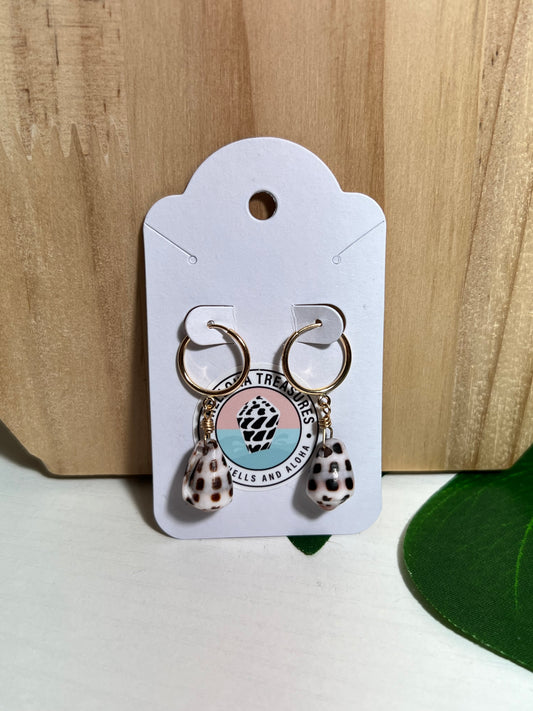 Gold Filled Hebrew Cone Huggie Earrings