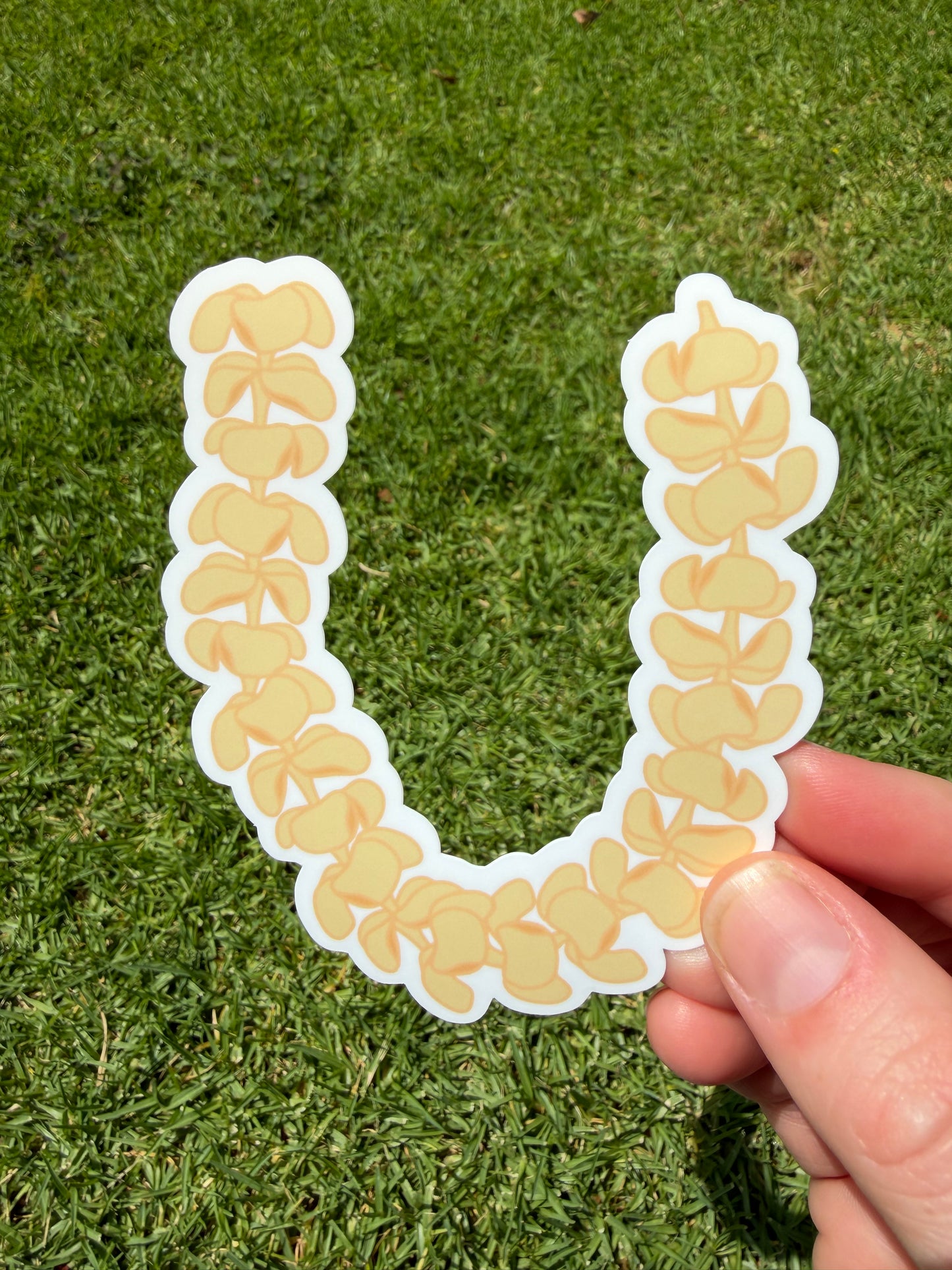 Puakenikeni Lei Sticker