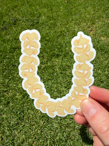 Puakenikeni Lei Sticker