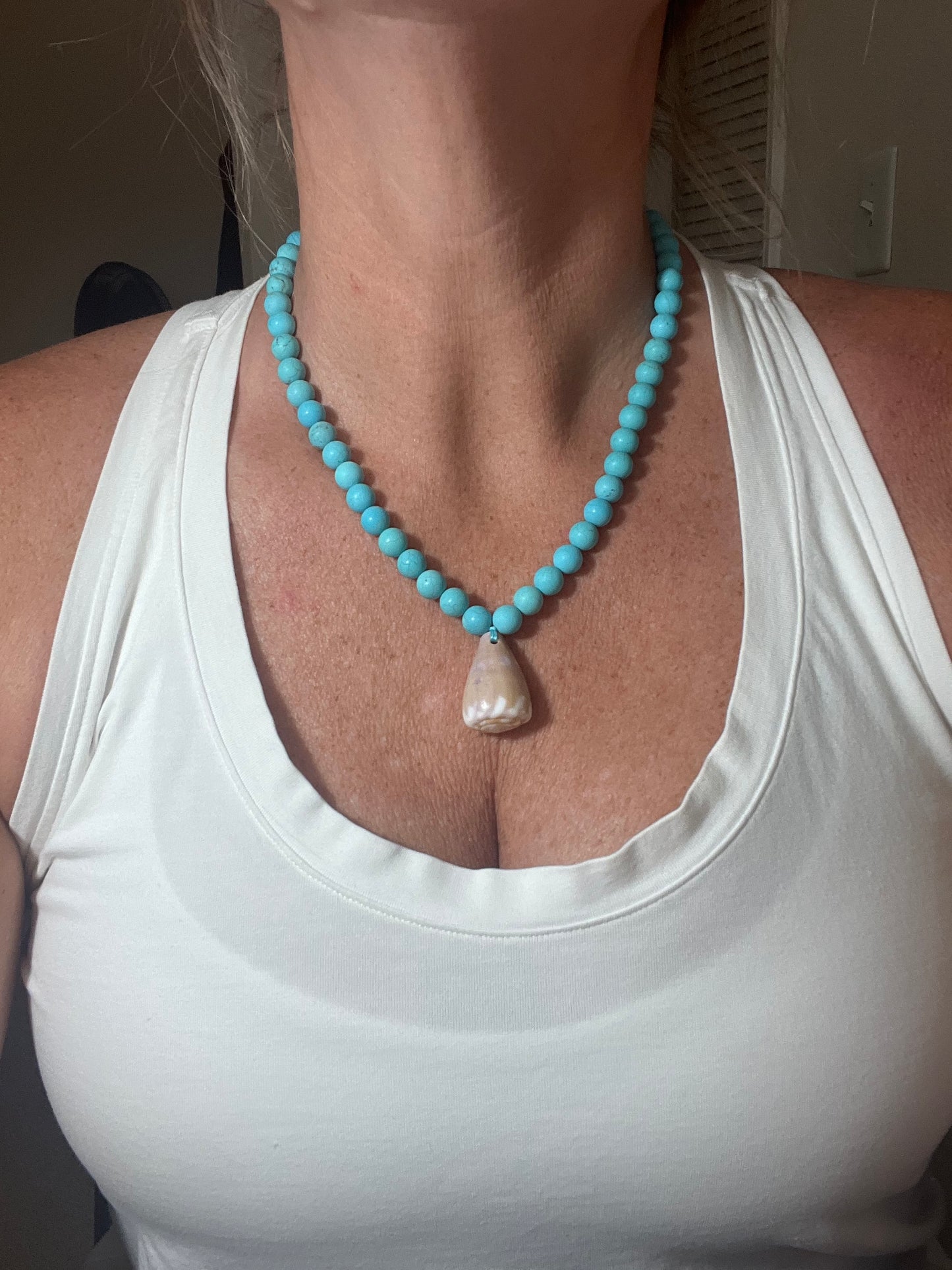Hawaiian Cone Shell Adjustable Necklace