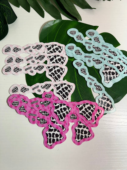 Hebrew Islands Palaka Sticker
