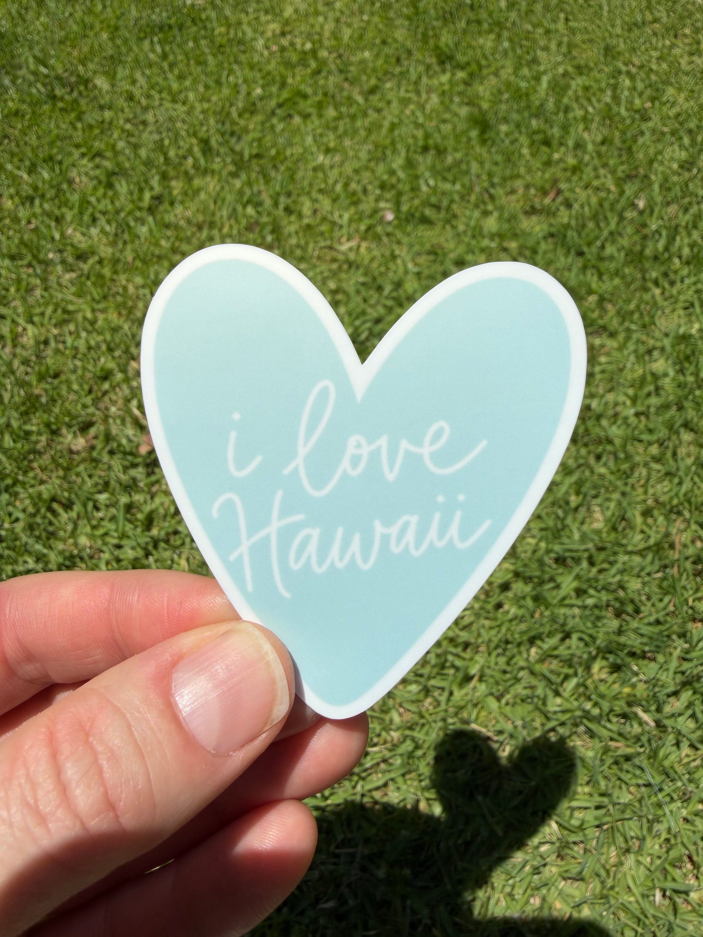 I Love Hawaii Sticker