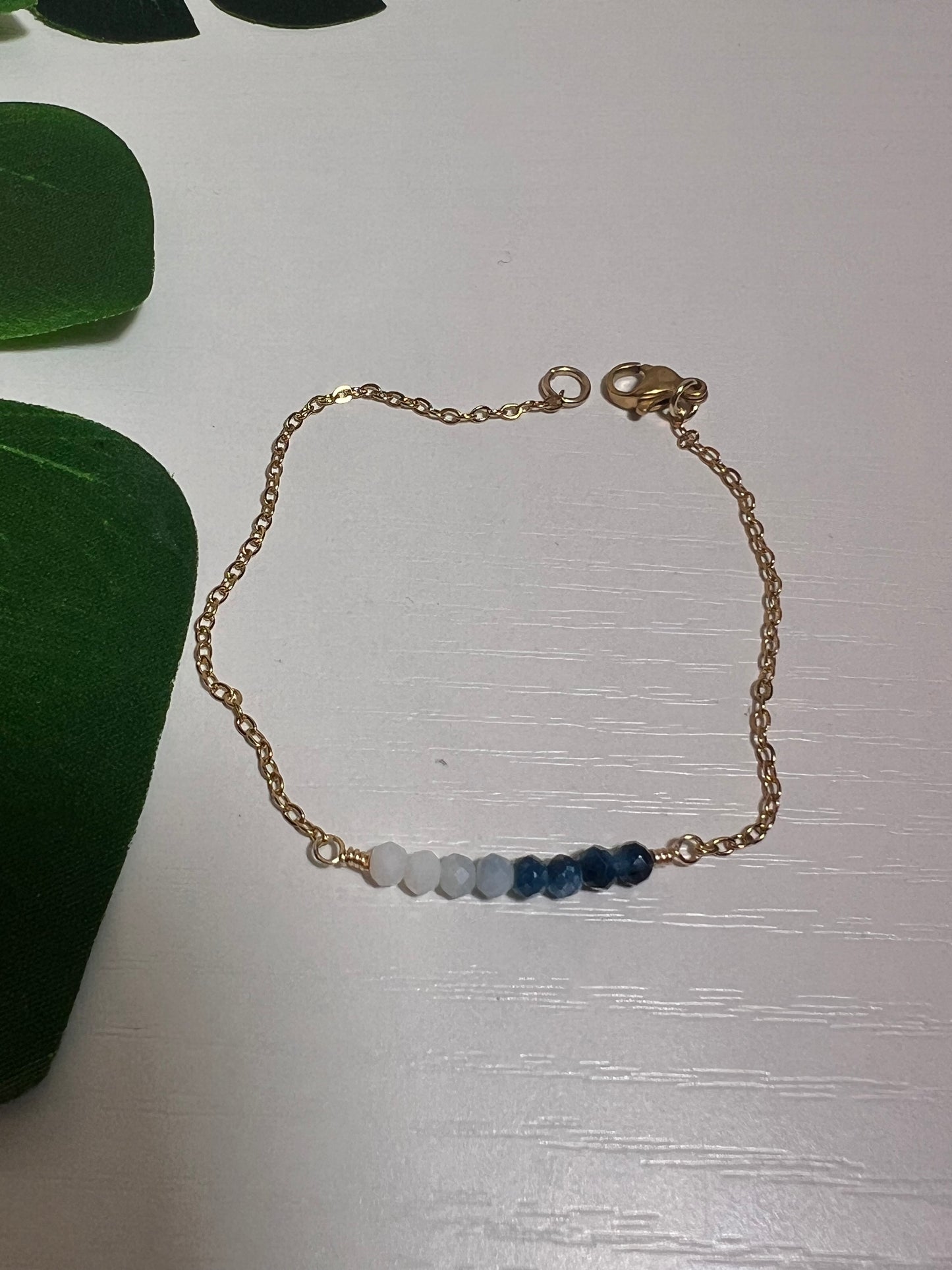 Blue Ombre Bracelet