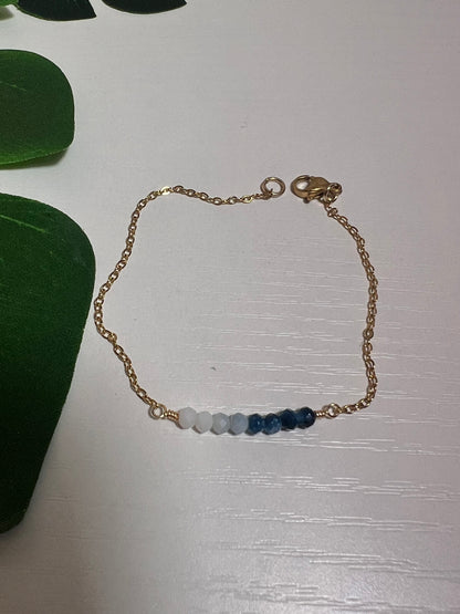 Blue Ombre Bracelet