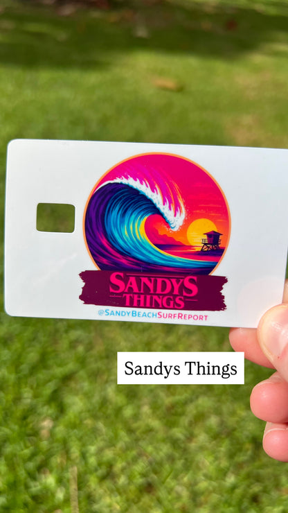 Sandy Beach Surf Report Card Skins