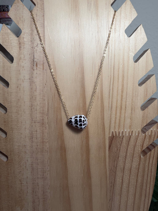 Hebrew Cone Floating Shell Necklace – Gold Filled | 17"