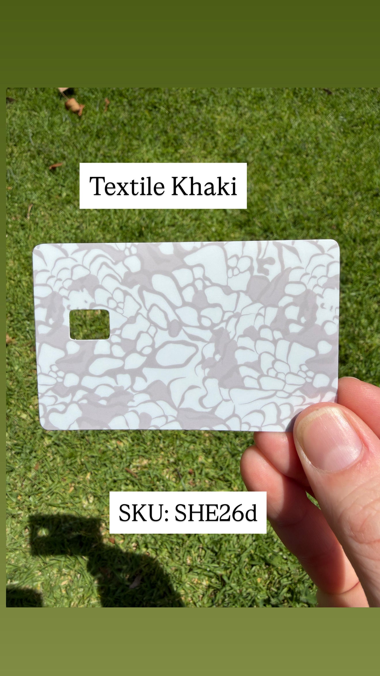 Seashell Card Skins