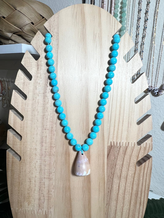 Hawaiian Cone Shell Adjustable Necklace