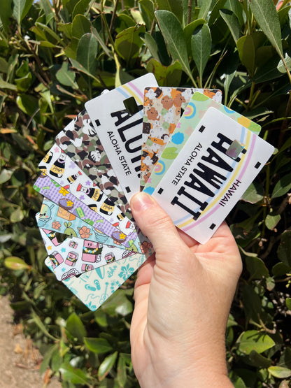 Local Hawaii Themed Card Skins