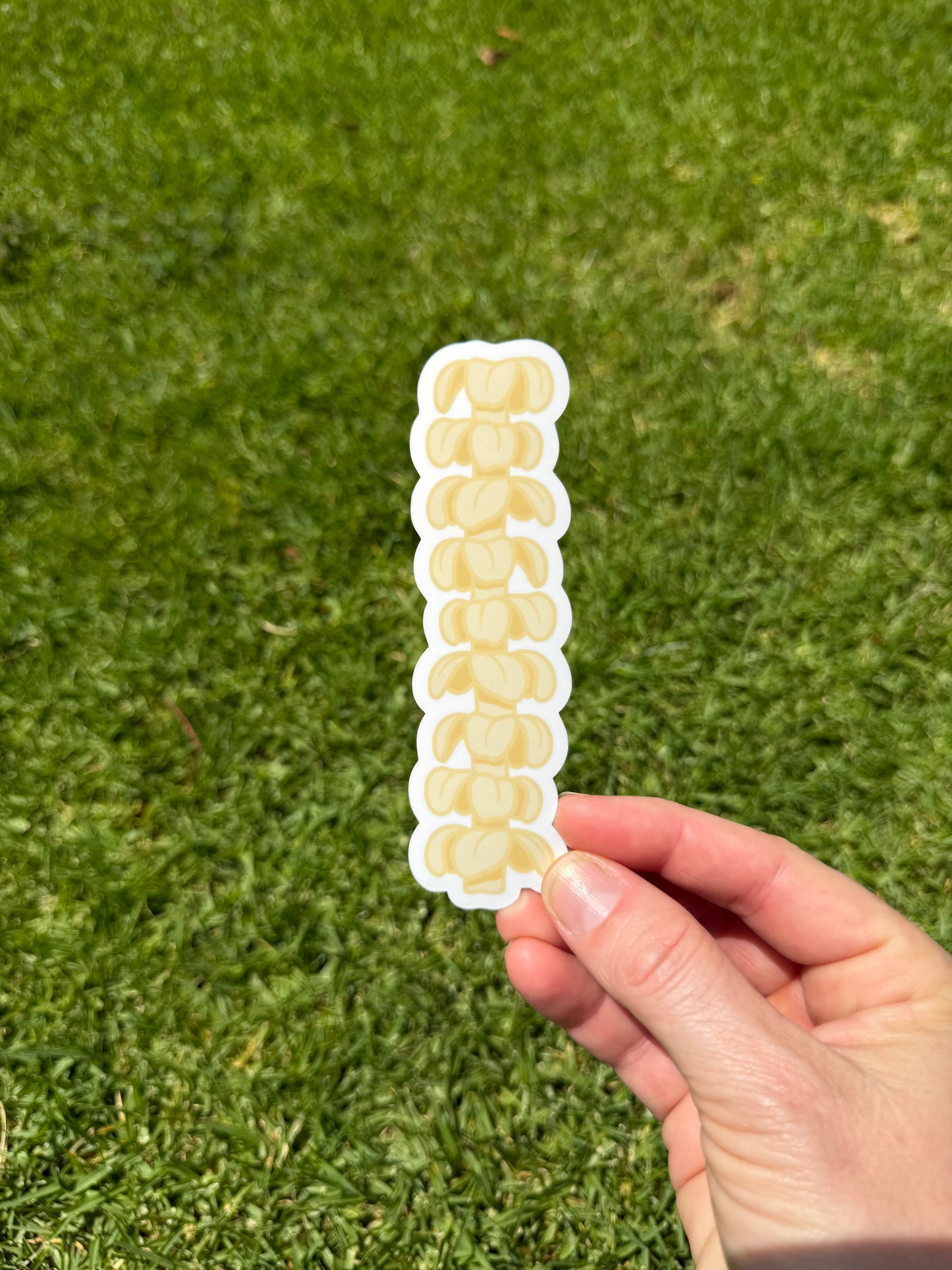 Puakenikeni Straight Lei Sticker