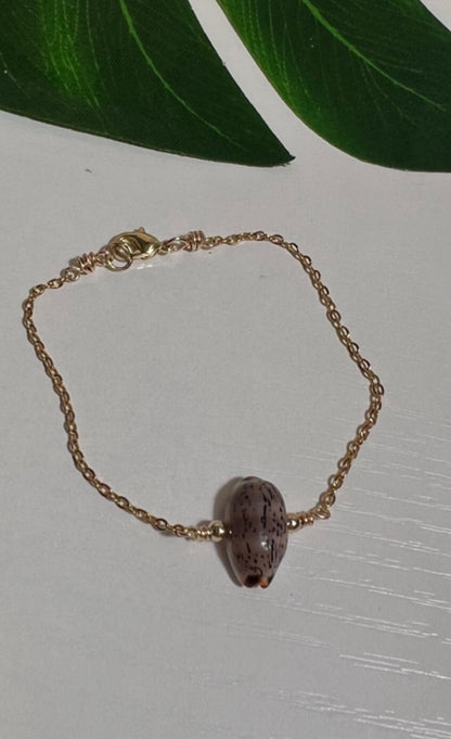 Isabella Cowry Bracelet