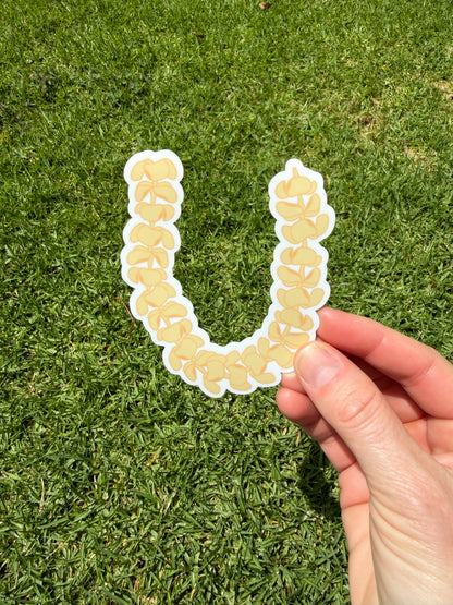 Puakenikeni Lei Sticker