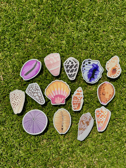 Seashell Stickers