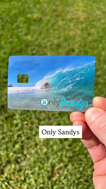 Sandy Beach Surf Report Card Skins