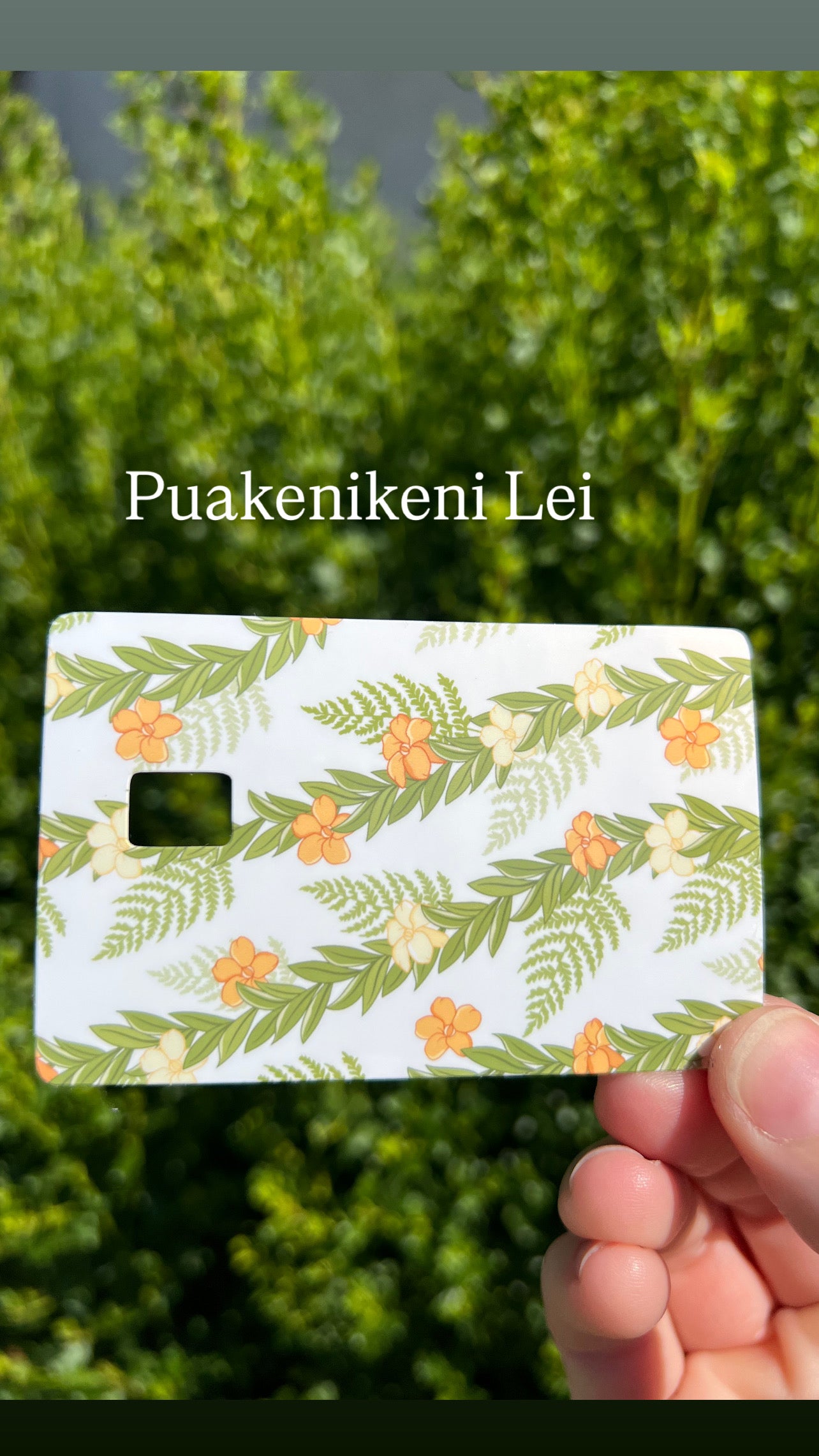 Flower and Lei Card Skins