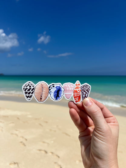 Shell Line Sticker