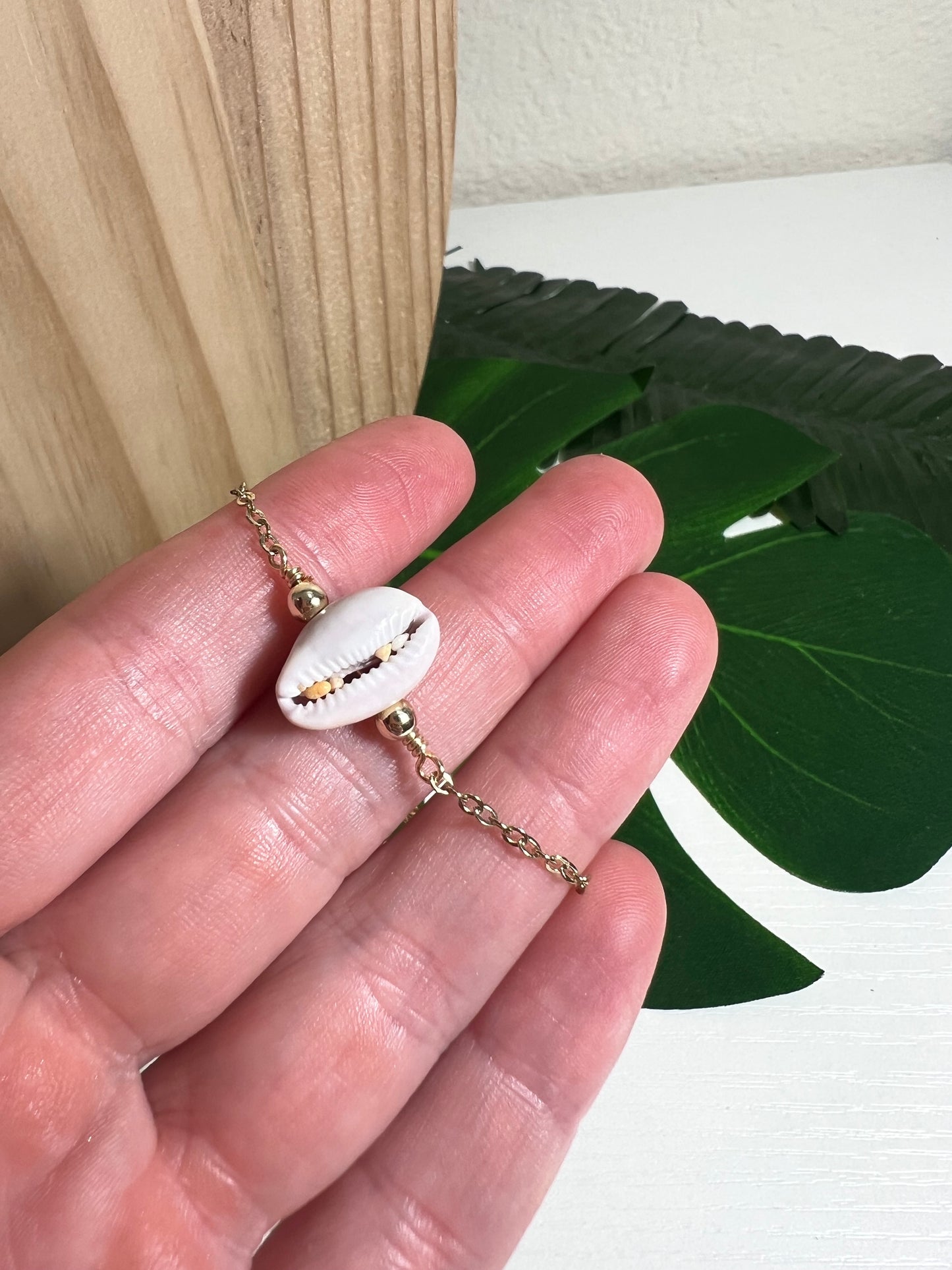 Porous Cowry Bracelet