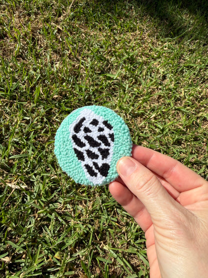 Cozy Car Coasters | Tropical & Seashell Cup Holder Coasters