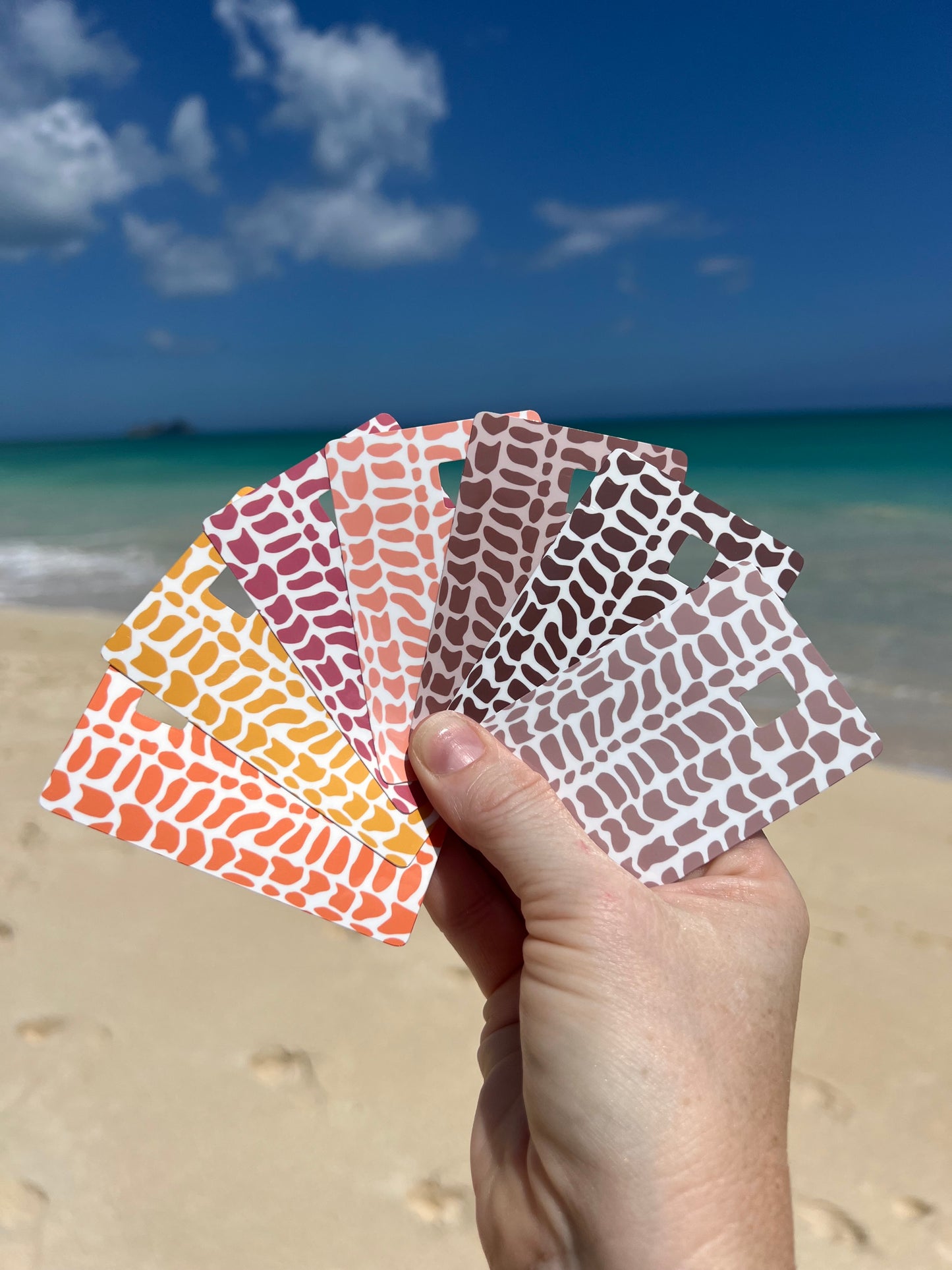 Hebrew Cone Shell Pattern Card Skins