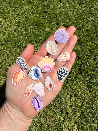 Mini Seashell Stickers