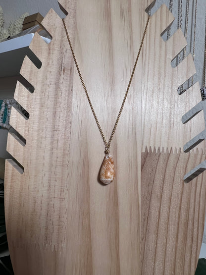 Penniform Cone Shell Necklace