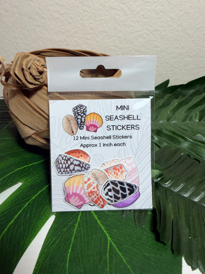 Mini Seashell Stickers