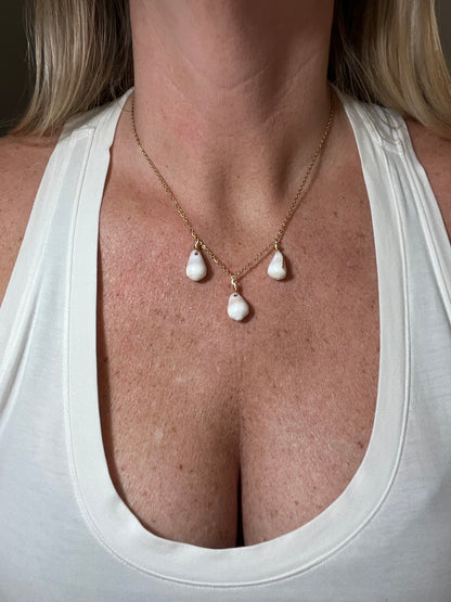 3 Hawaiian Cone Shell Necklace