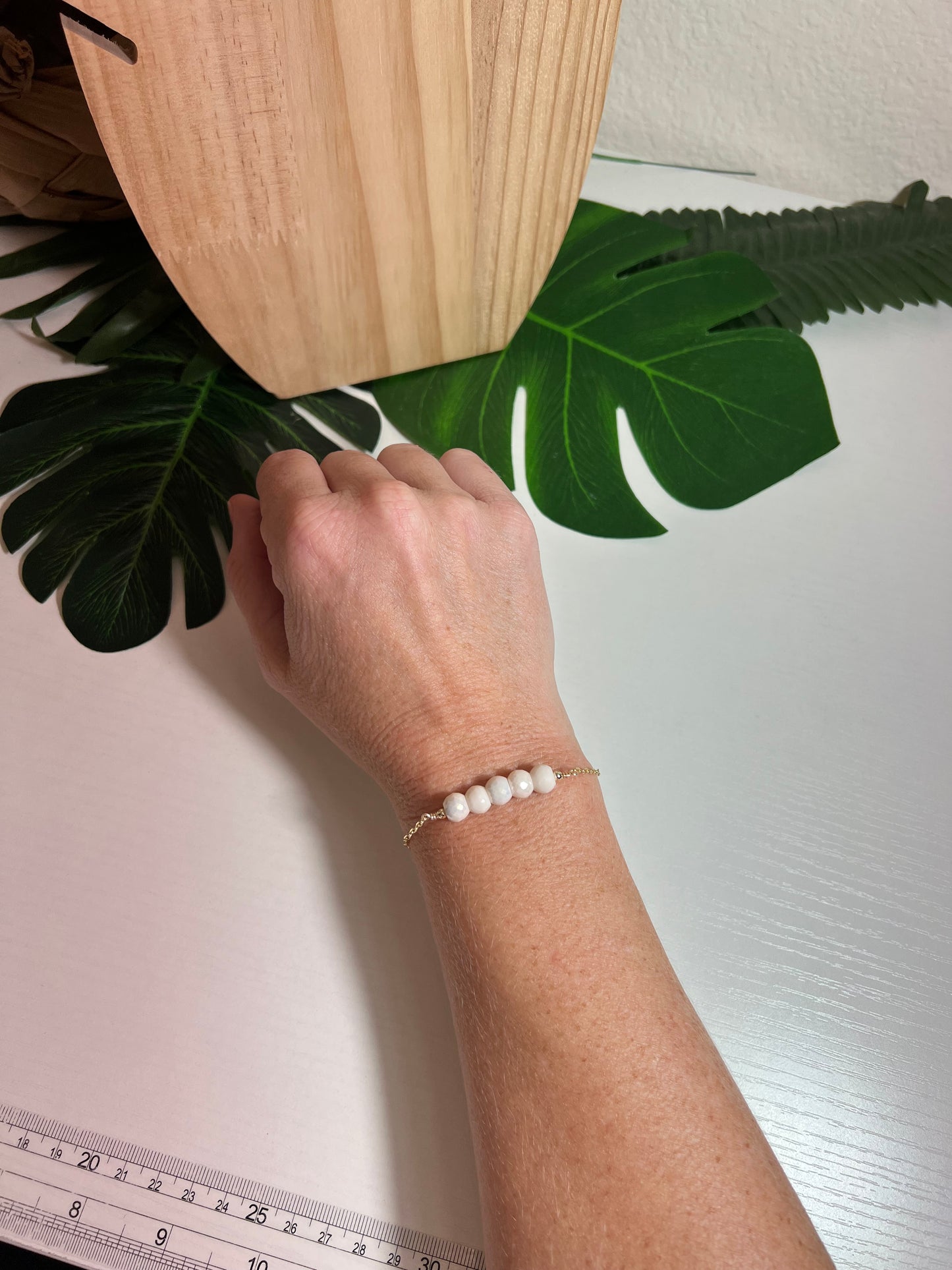 Shimmer Bead Bracelet