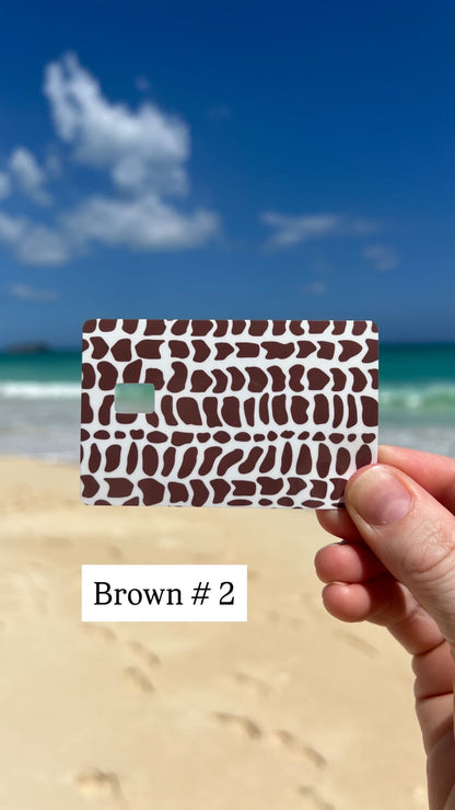 Hebrew Cone Shell Pattern Card Skins