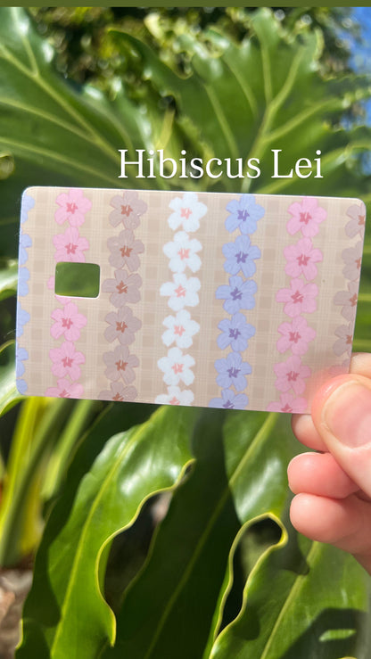 Flower and Lei Card Skins