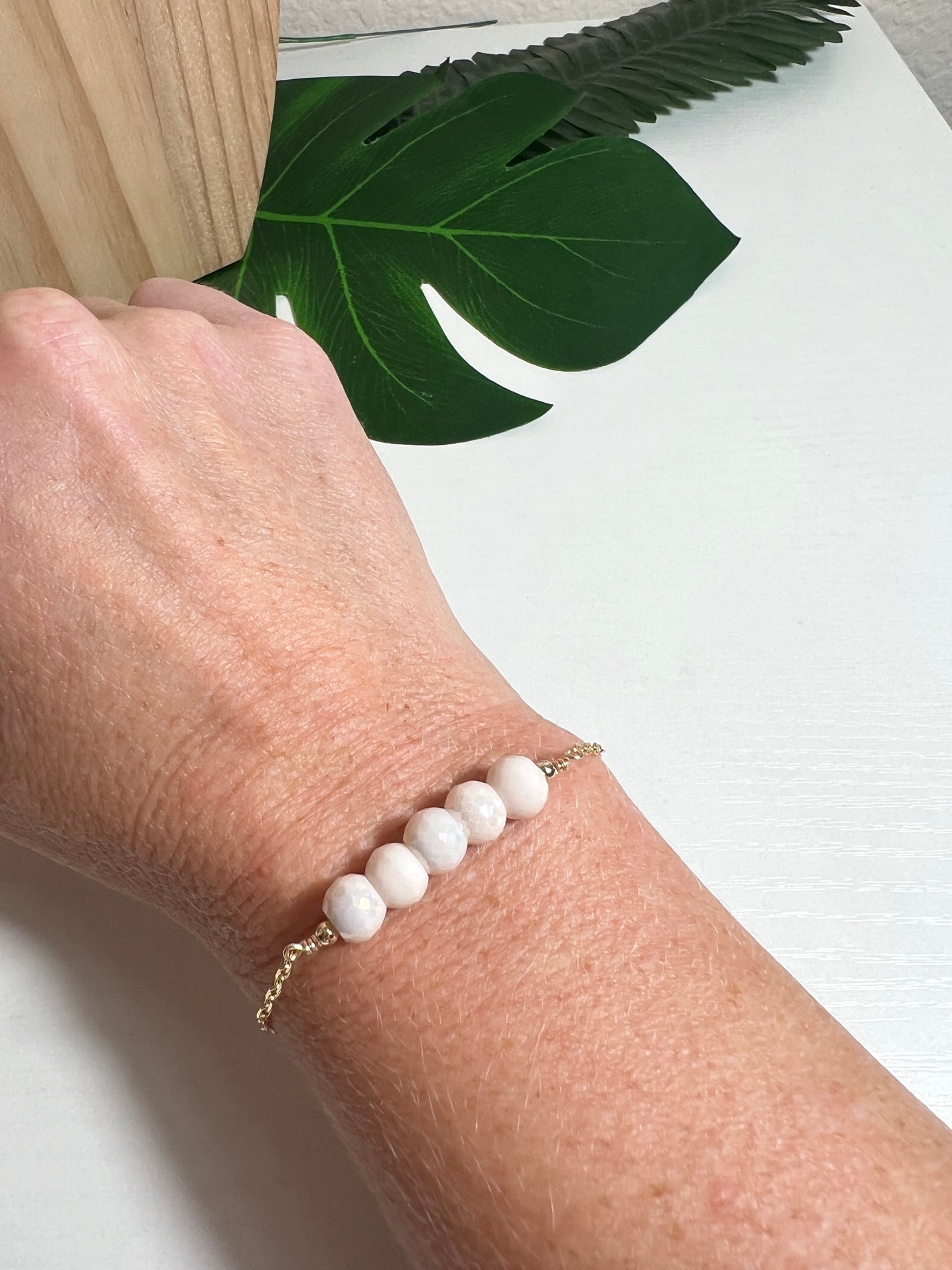 Shimmer Bead Bracelet
