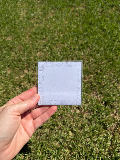 Tropical Coastal Sticky Notes