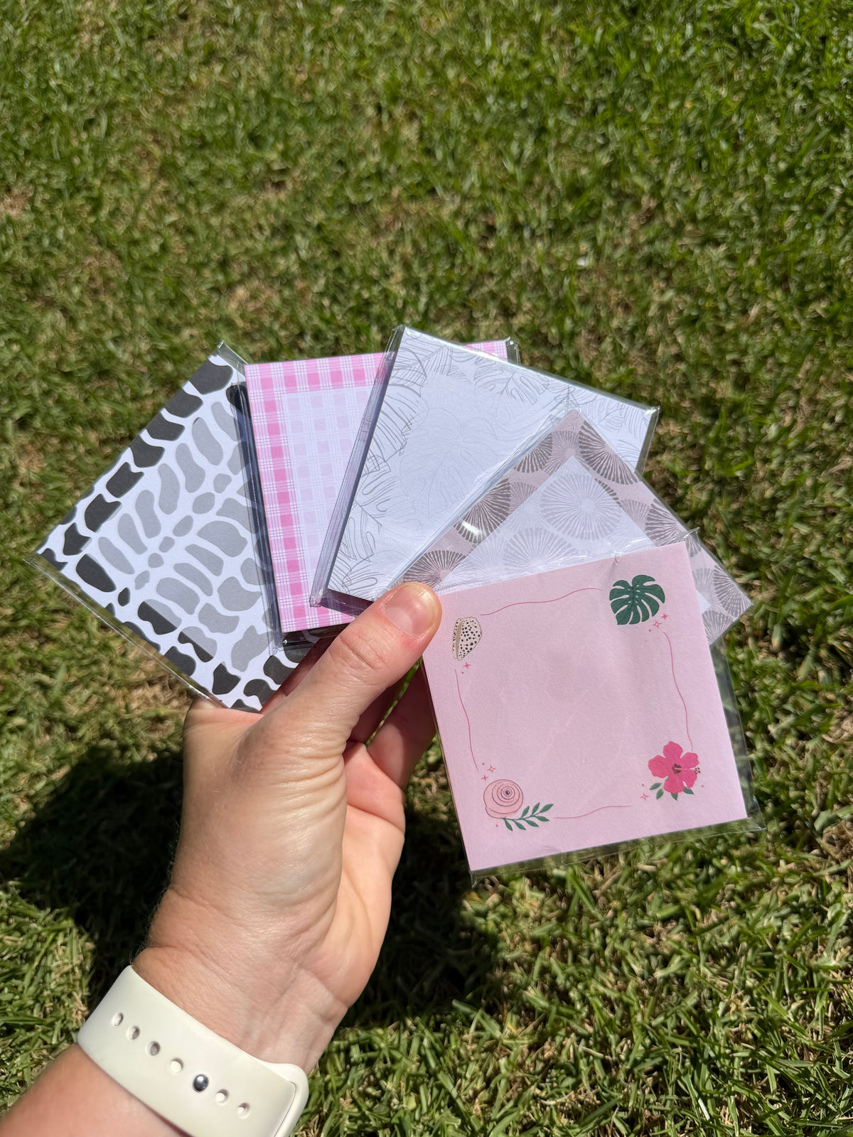 Tropical Coastal Sticky Notes