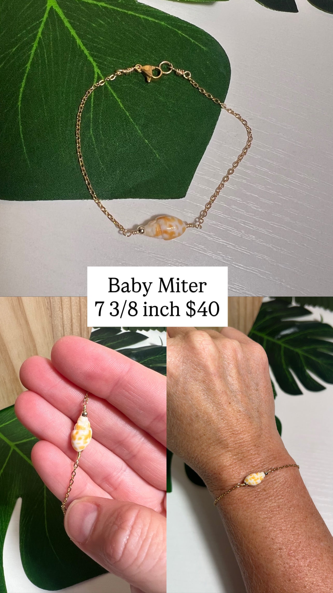 Baby Miter Bracelet