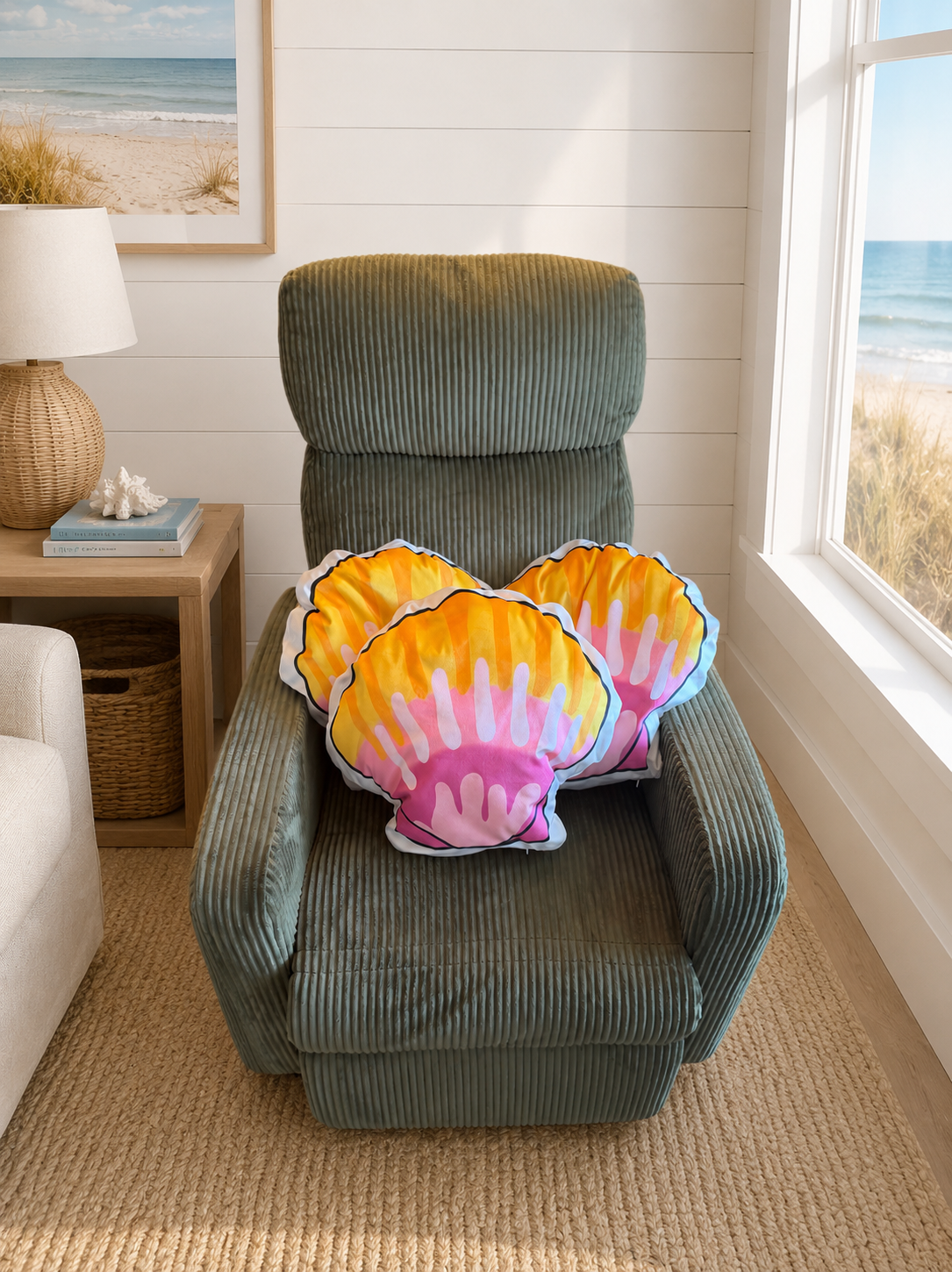 Seashell Pillows