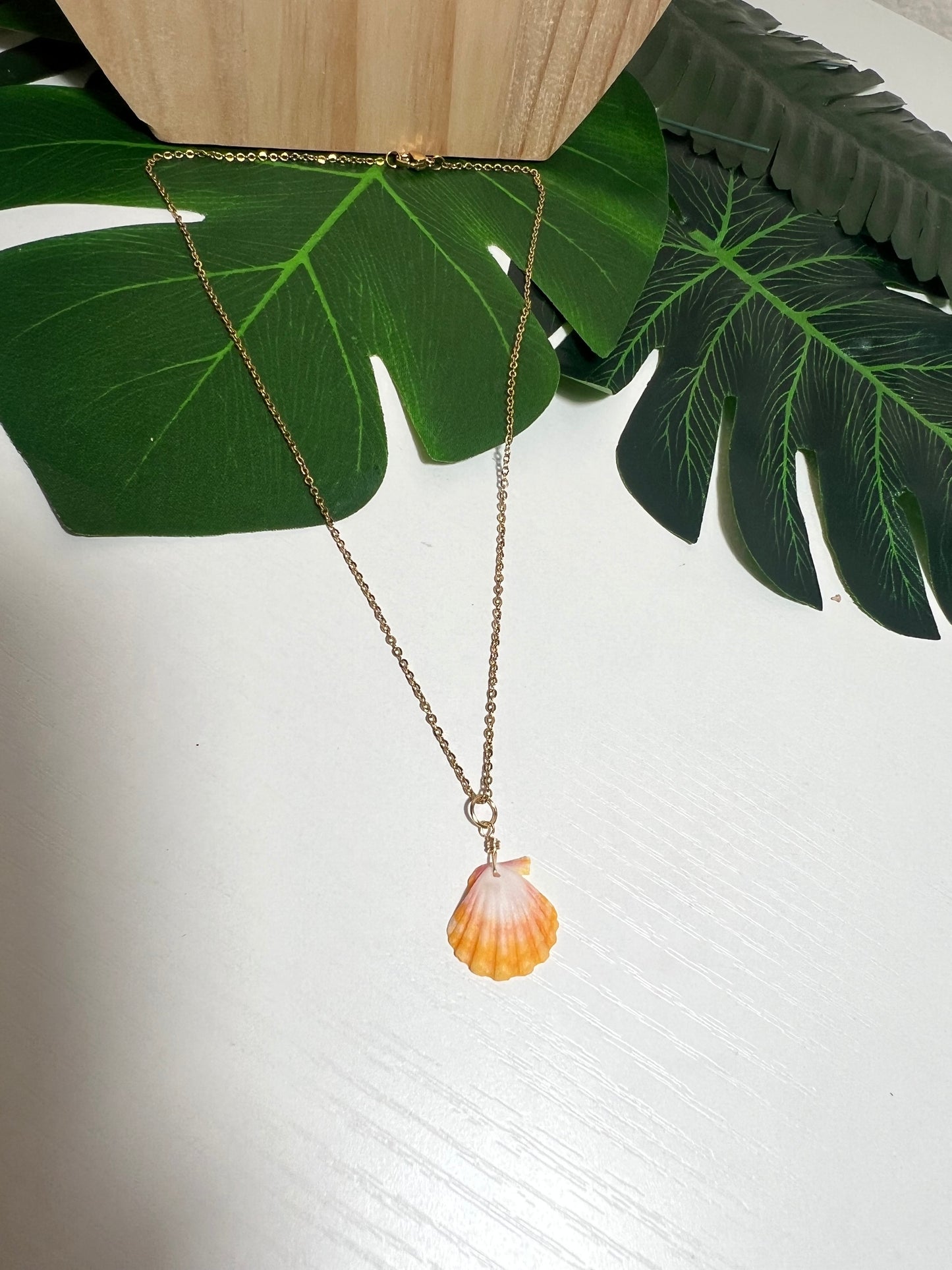 Sunrise Shell Necklace