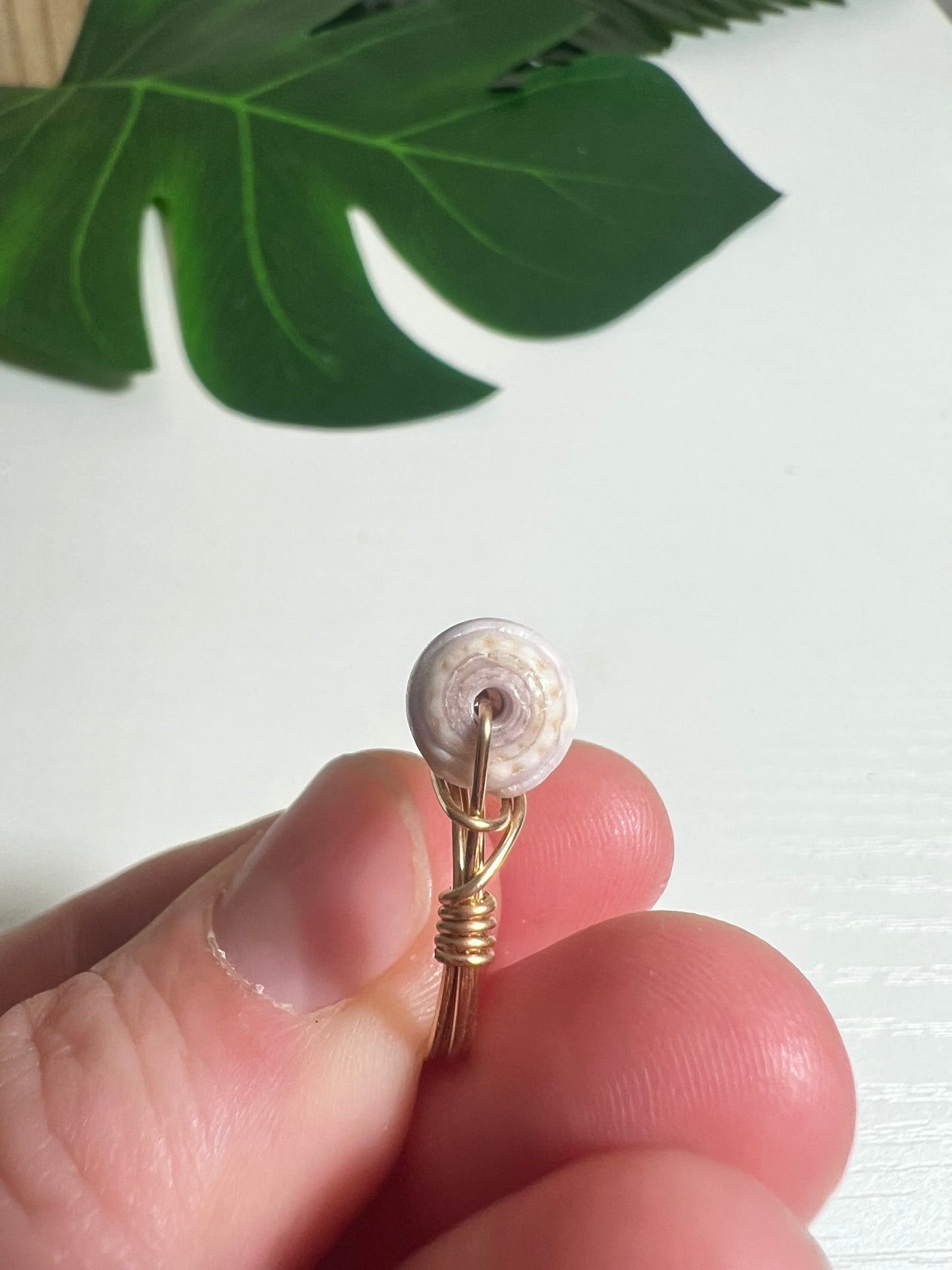 Morelets Cone Wire Wrapped Ring - Size 5 - Gold Filled