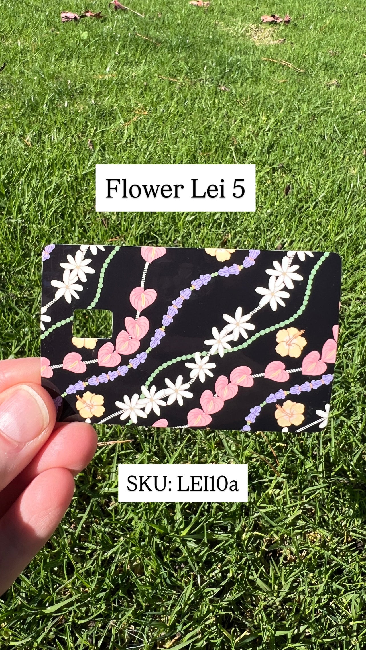 Flower and Lei Card Skins