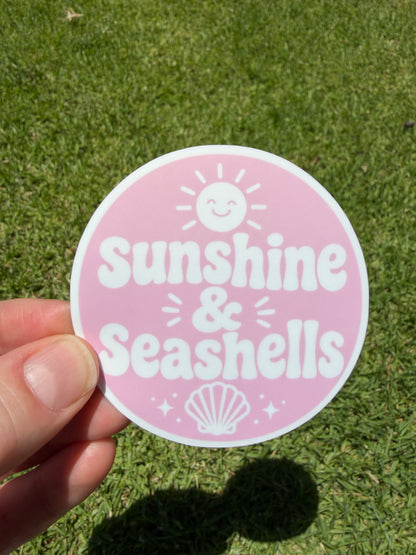 Sunshine & Seashells Sticker