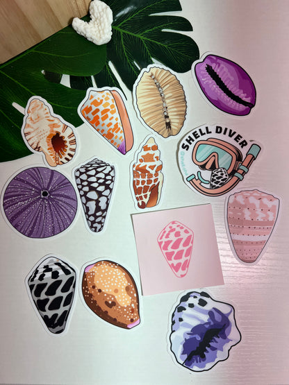 Seashell Stickers
