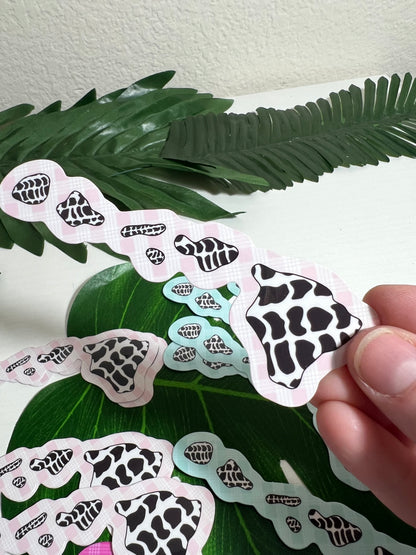 Hebrew Islands Palaka Sticker