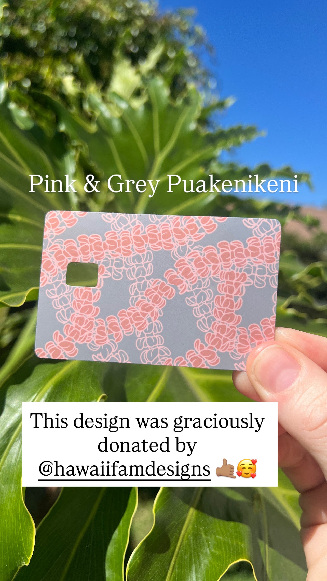 Flower and Lei Card Skins