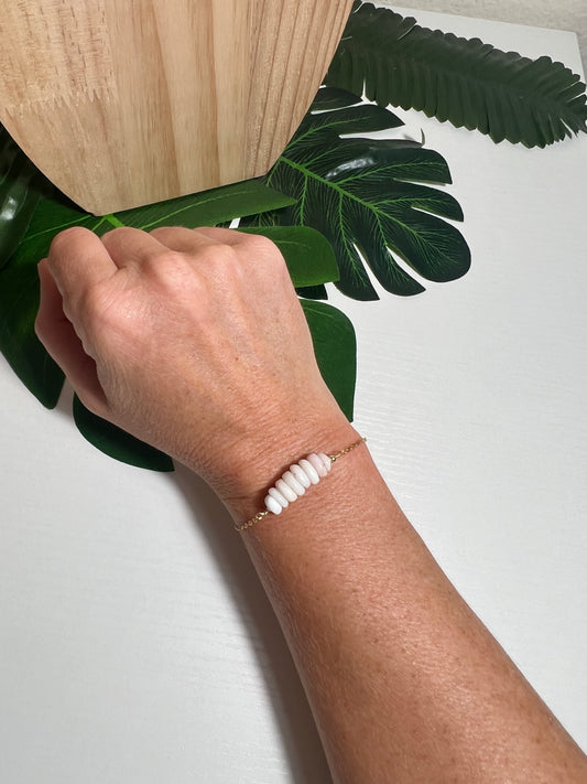 8 Puka Shells Bracelet