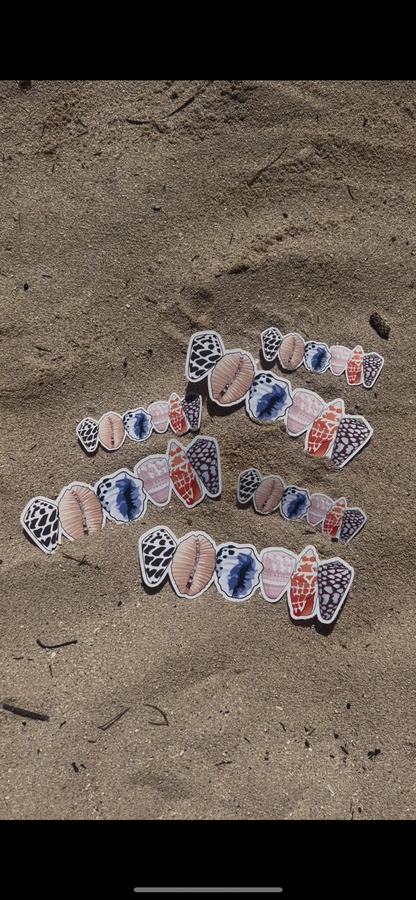 Shell Line Sticker