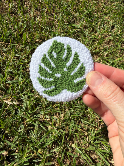 Cozy Car Coasters | Tropical & Seashell Cup Holder Coasters