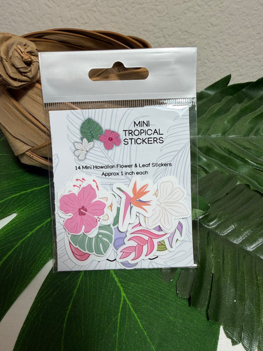 Mini Tropical Sticker Bundle