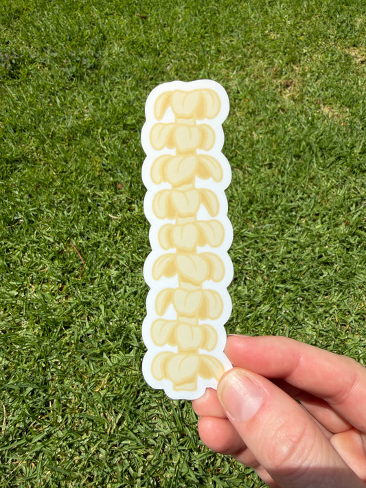 Puakenikeni Straight Lei Sticker